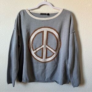 Venus peace sign sweater